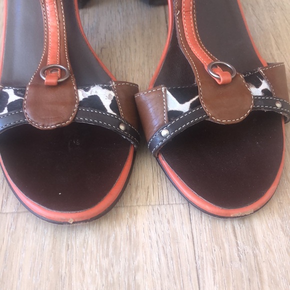 Adorable animal print sandals - Picture 3 of 3